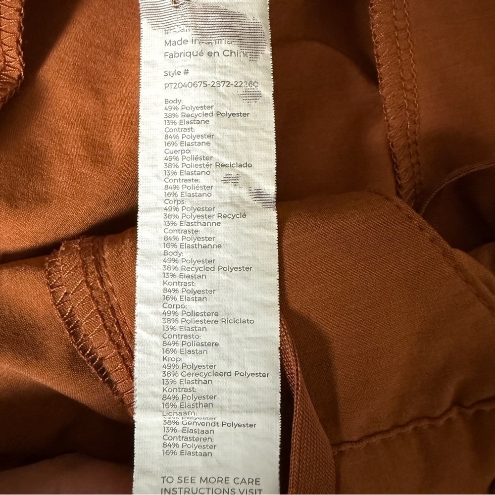 Fabletics Women’s Orange joggers- XL - Picture 8 of 9